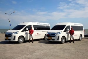 Från Pattaya: Delad transfer med minibuss och färja till Koh Mak