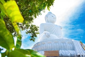 Excursão de meio dia em grupo para Phuket View Point Big Buddha Wat Chalong