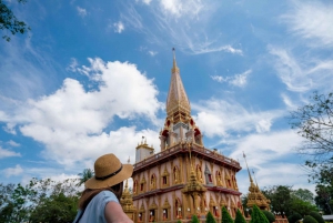 Excursión de medio día en grupo a Phuket View Point Big Buddha Wat Chalong