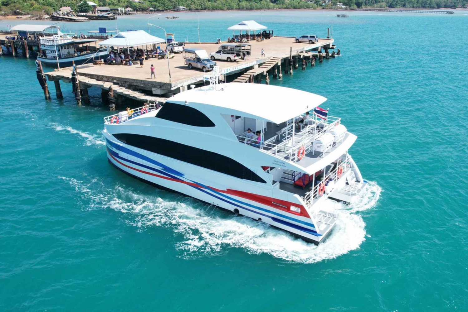 Koh Kood: Traslado en autobús y catamarán desde Pattaya