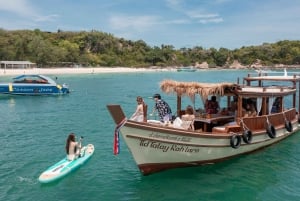 Koh Larn: Private Wooden Boat Charter with Seafood Set