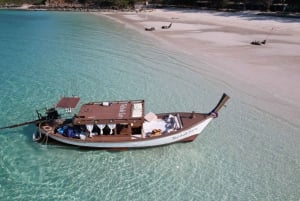Koh Larn: Private Wooden Boat Charter with Seafood Set