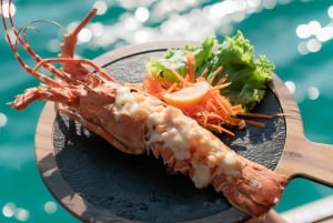 Koh Larn: Privat träbåt med skaldjursmeny