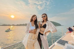 Pattaya : excursion d'une journée dans les 3 îles en catamaran avec déjeuner buffet