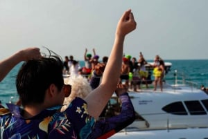 Pattaya : excursion d'une journée dans les 3 îles en catamaran avec déjeuner buffet