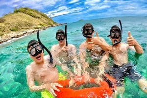 Pattaya: 3 saaren kiertokierros katamaraanilla ja juhlat