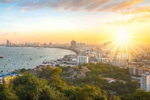 Pattaya: Templo del Gran Buda, Mercado Nocturno y Tour al Atardecer