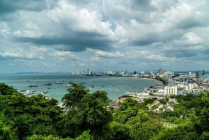 Pattaya: Big Buddha Temple, Night Market, and Sunset Tour