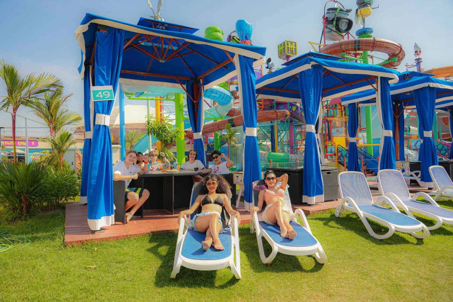 Pattaya: Columbia Pictures Aquaverse Cabana Experiences