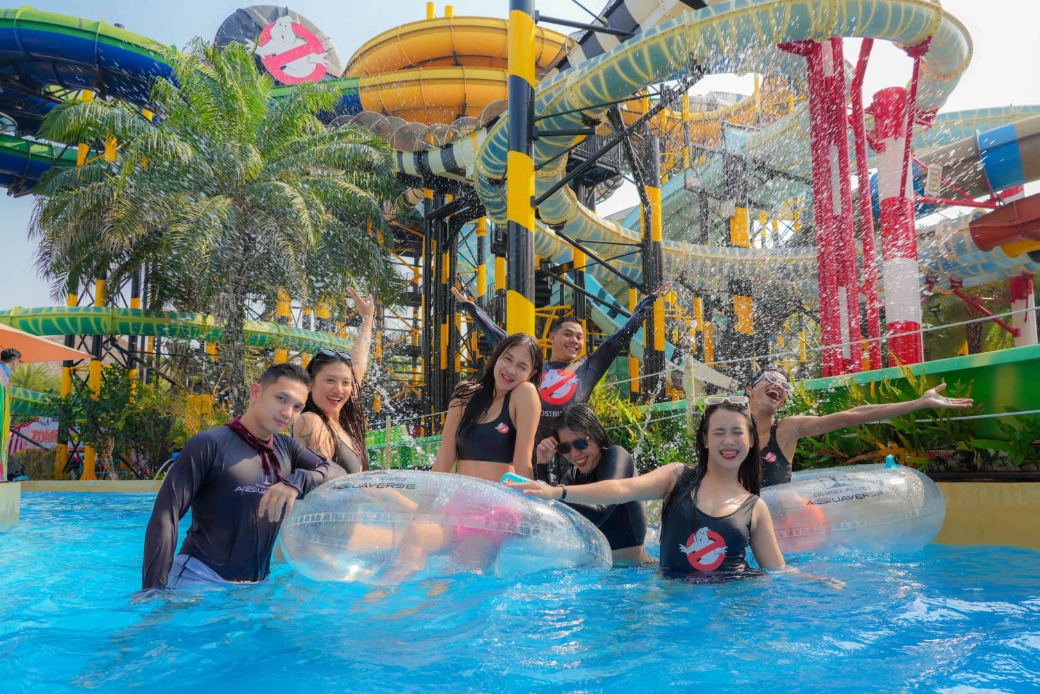 Pattaya: ingresso para o Columbia Pictures Aquaverse e Onsen