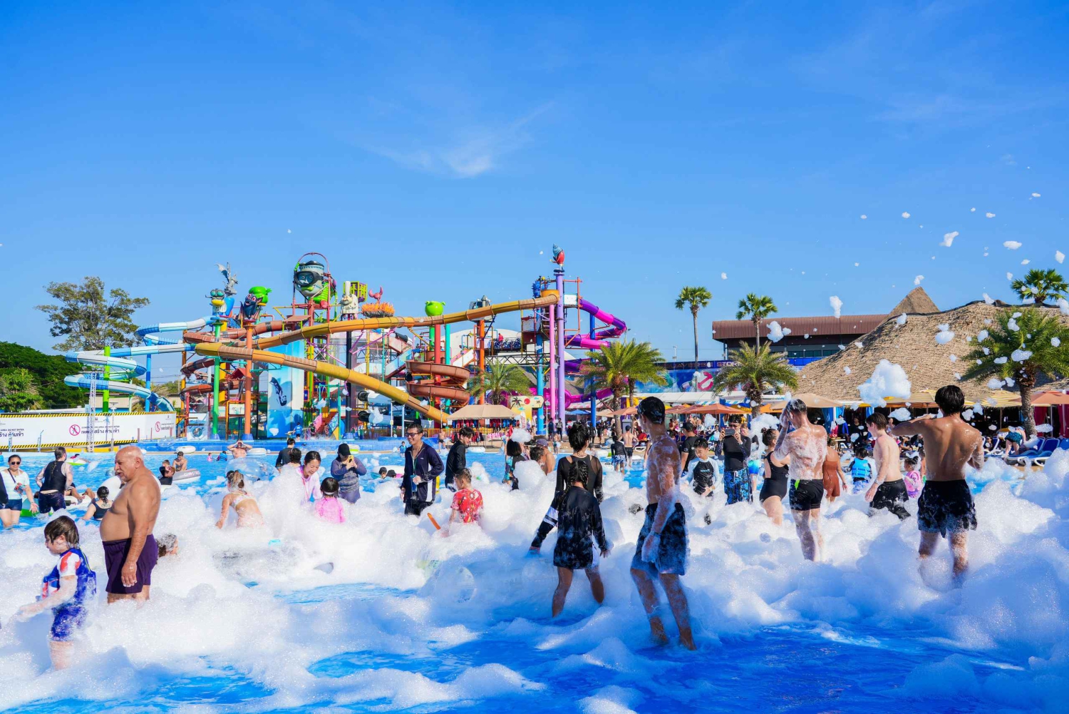 Pattaya: ingresso para o Columbia Pictures Aquaverse e Onsen