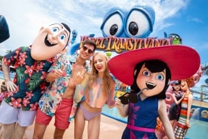 Pattaya: Columbia Pictures Aquaverse Entry Ticket and Onsen