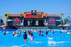 Pattaya: Columbia Pictures Aquaverse Entry Ticket and Onsen