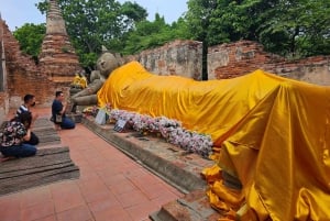 From Pattaya: Private Day Trip to Ayutthaya with Boat Tour