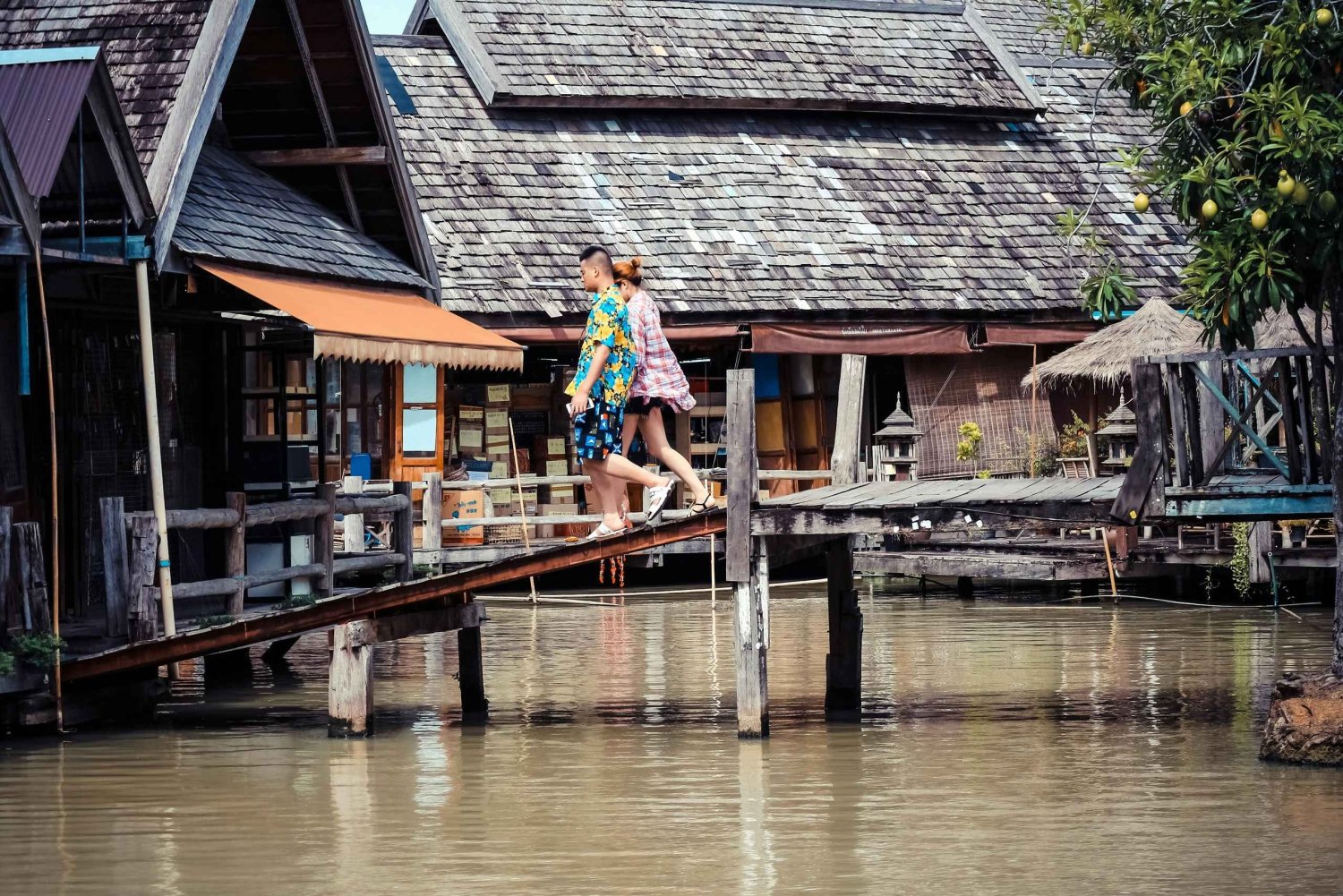 Pattaya: Flytande marknad med hotelltransfer och guide