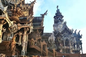 Pattaya: Highlights Tour mit Verkostung und Heiligtum der Wahrheit