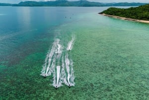 パタヤ：ジェットスキー3島4時間の究極のスリルとシュノーケリングをお楽しみください