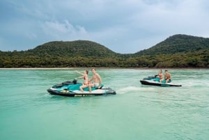 パタヤ：ジェットスキー3島4時間の究極のスリルとシュノーケリングをお楽しみください