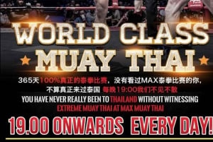 Pattaya: Max Muay Thai Admission Ticket