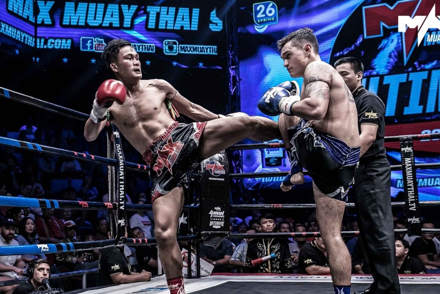 Pattaya : Billets pour le spectacle de boxe Max Muay Thai
