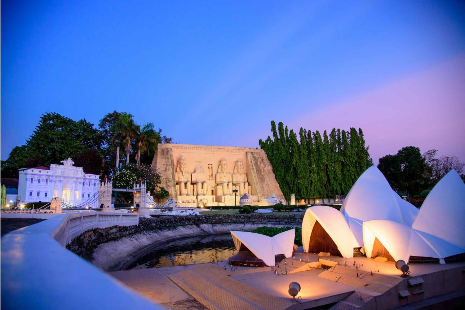 Pattaya: Mini Siam og Mini Europe indgangsbillet