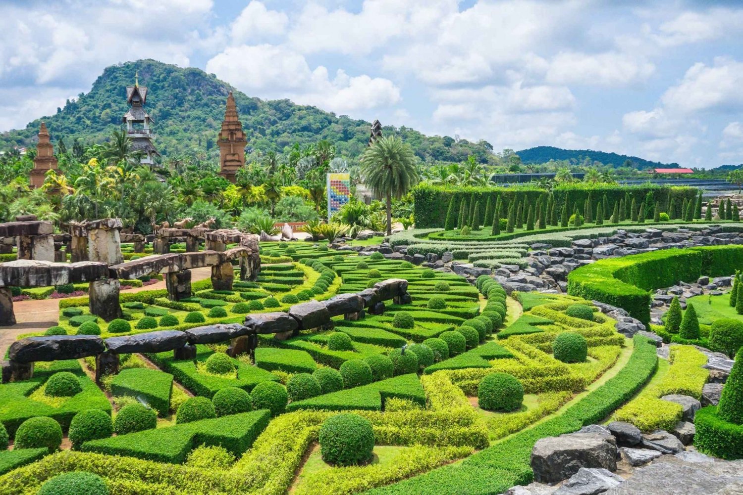 Pattaya: Nong Nooch Tropical Garden Ticket for Foreigners