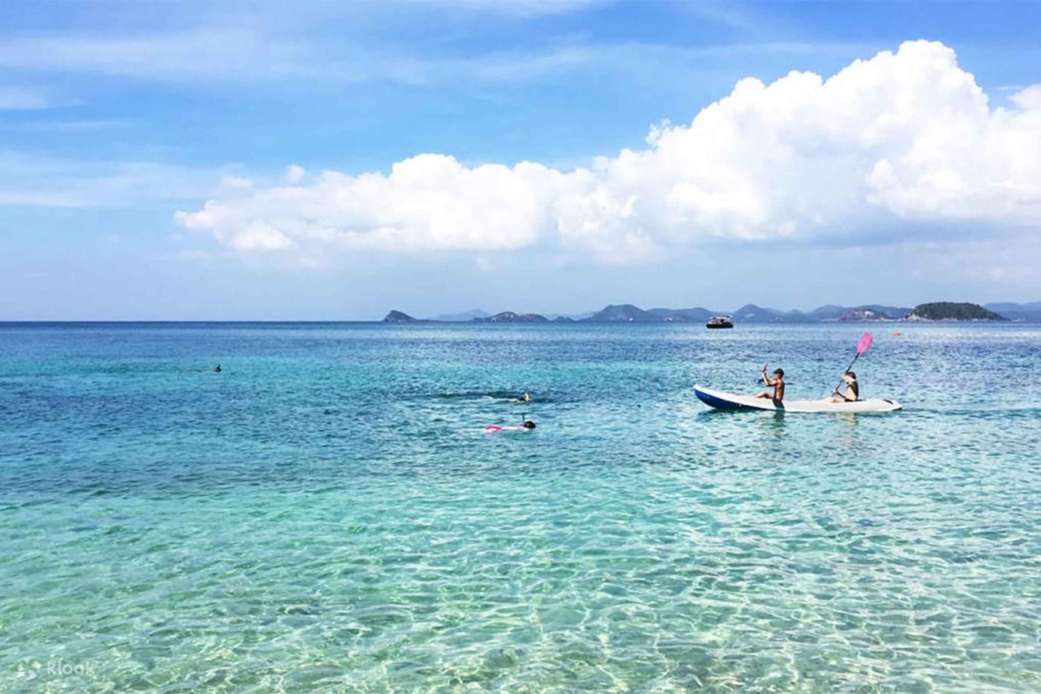 Pattaya: tour privado de snorkel y kayak en la isla Samae San