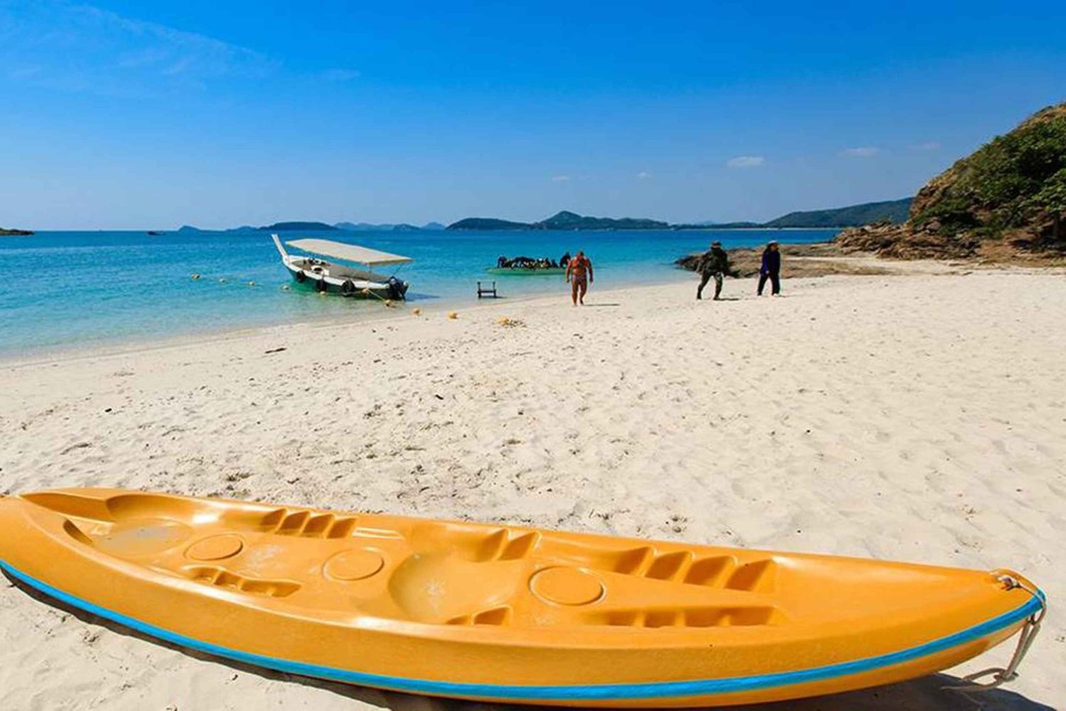 Pattaya: tour privado de snorkel y kayak en la isla Samae San