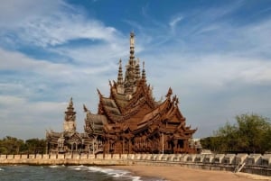 Pattaya: Santuario de la Verdad Ticket de entrada con traslado
