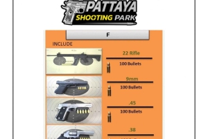 Pattaya: experiencia en el parque de tiro para 10 personas