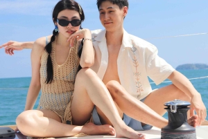 Soirée sur un bateau au coucher du soleil à Pattaya