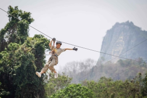 Pattaya: Tarzan Adventure Zipline & Jungle Experience