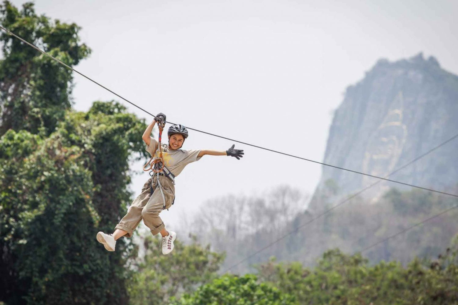 Pattaya: Zipline Adventure with 25 Platforms w/ Kids Option