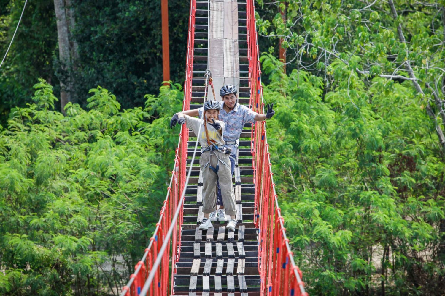 Pattaya: Zipline-eventyr med 25 platforme med mulighed for børn