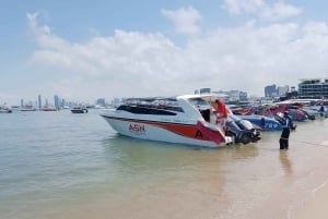 Prywatna łódź na Wyspę Koralową – bezpośrednio na wyspę z tajskim lunchem