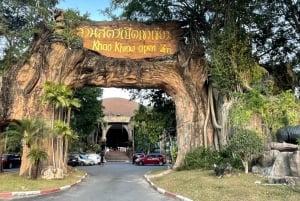 Pattaya: Trasferimento allo zoo aperto di Khao Kheow