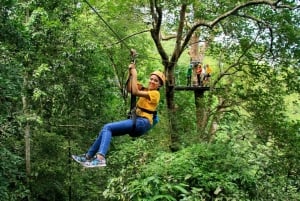 Zip Line Eco Adventure from Pattaya with Lunch