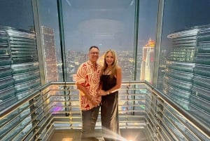 KLCC@42 Skybridge-upplevelse och lokal middagstur med värd