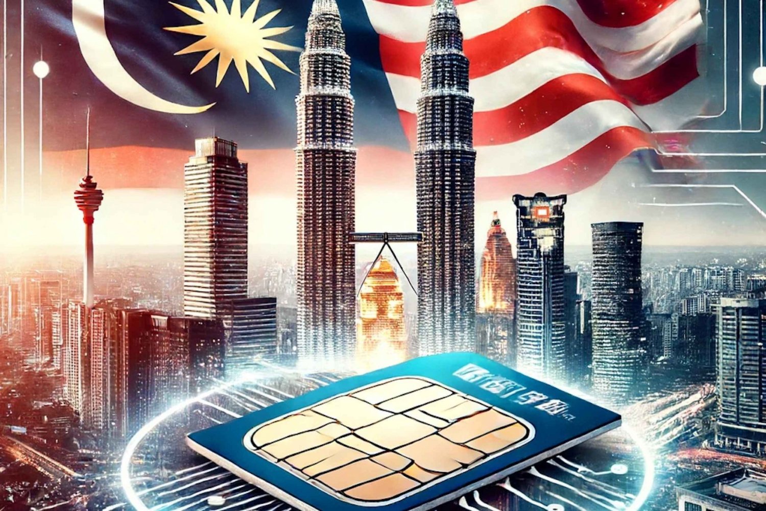 Malezja: Internetowy plan danych Esim 4G/5G eSIM