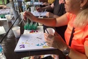 Penang: Balik Pulau Batik Painting & Mini Zoo Petting