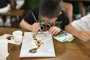 Penang: Balik Pulau Batik Painting & Mini Zoo Petting