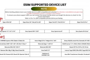 Singapore, Malaysia, Indonesia: eSIM Data Plan (QR code)