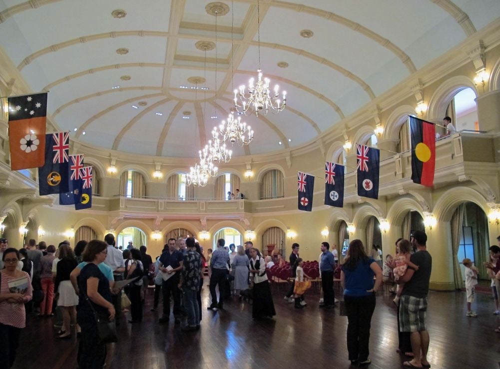 Grand Hall at Government House