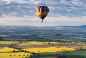 O voo de balão INCLUI o ônibus de ida e volta de Perth para Northam