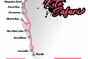Exmouth to Perth 9-Day Kite Safari Tour in Western Australia
