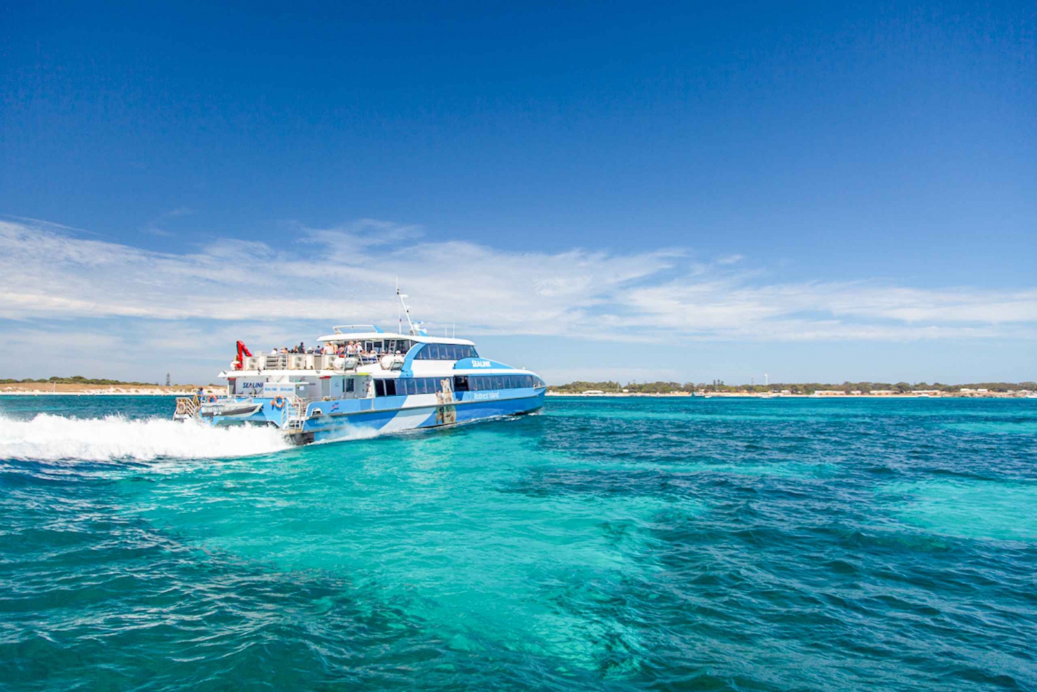 From Fremantle: Rottnest Island Ferry & Admission