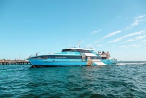 Desde Fremantle Ferry SeaLink Rottnest y alquiler de bicicletas