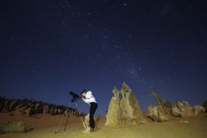 Fra Perth: Pinnacles solnedgangs- og stjernekiggertur med middag
