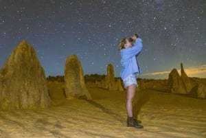 De Perth: Pinnacles Sunset and Stargazing Tour com jantar