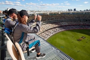 Perth Experiencia en la azotea del Optus Stadium el día del partido de la AFL